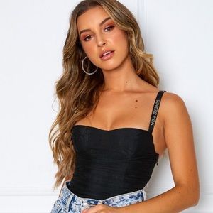 White fox boutique bodysuit